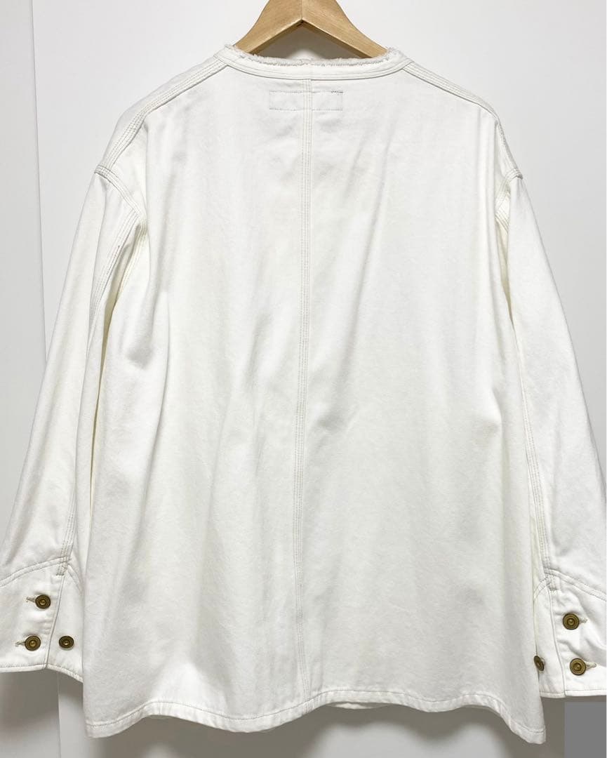 JOURNAL STANDARD デニムカバーオール FREE 生成り ホワイト