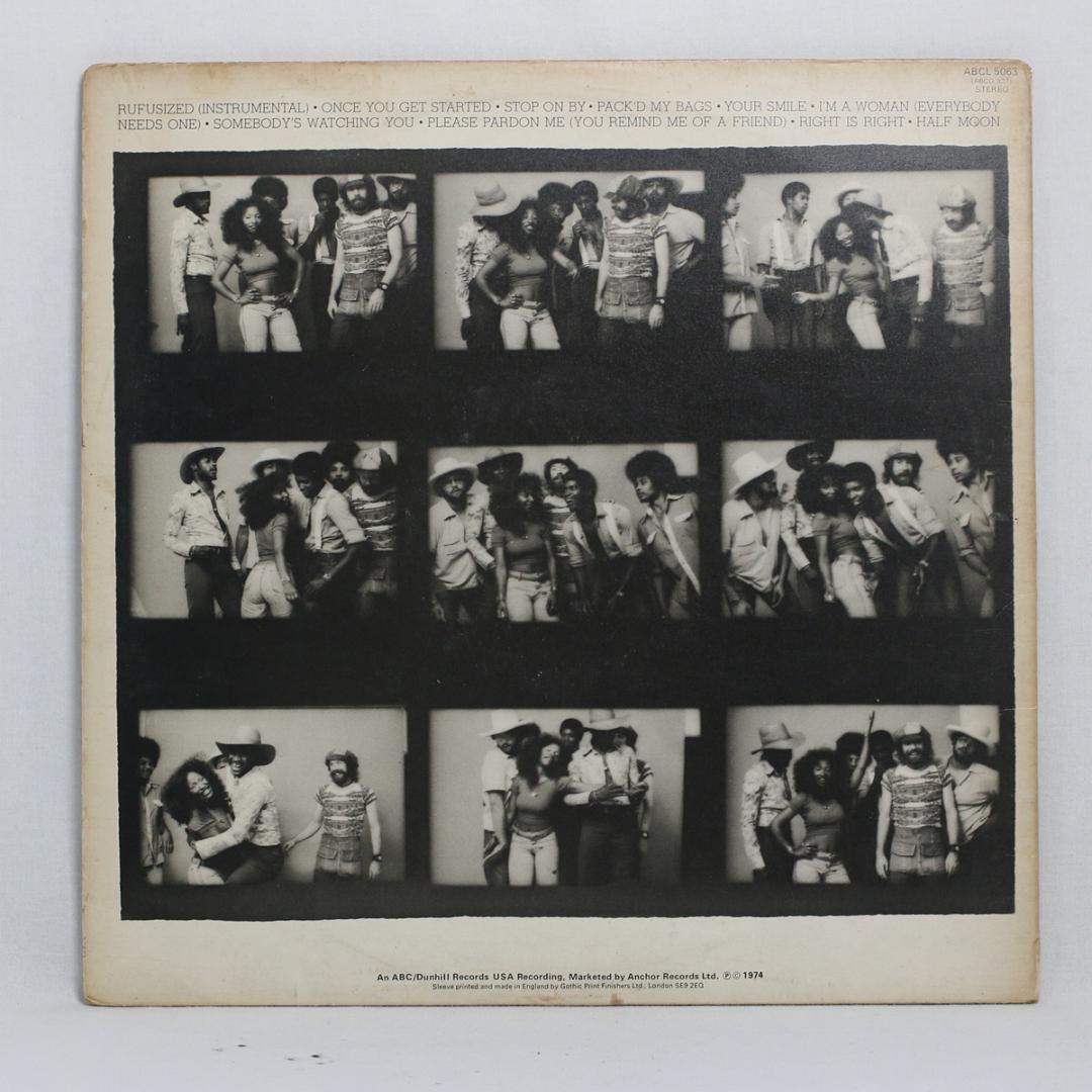 英LP Rufus featuring Chaka Khan Rufusized