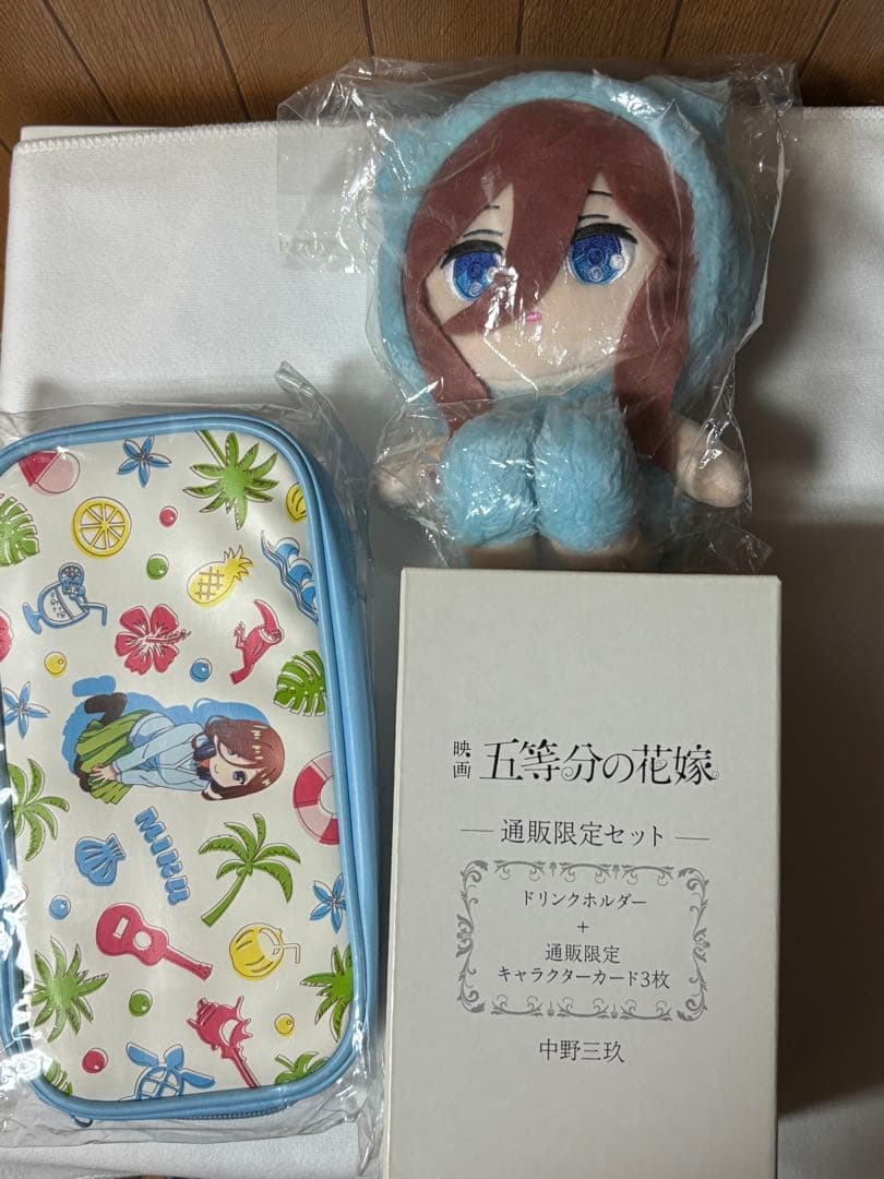 値下げ不可☆三玖グッズ未開封３点＋14冊14.5巻未開封＋三玖収納＋三玖ルーム