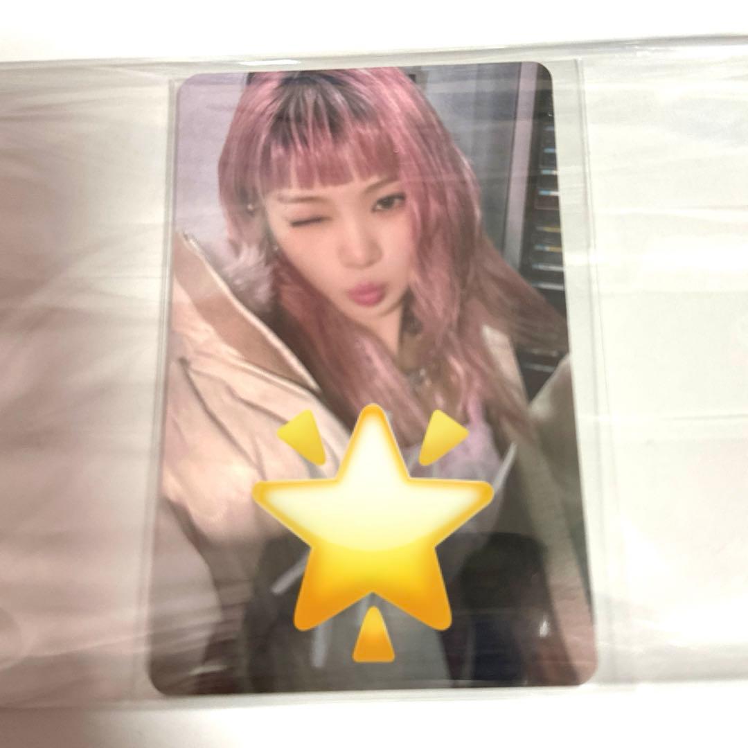 ルセラフィム 来日記念 直筆サイン トレカ　チェウォン ラキドロ