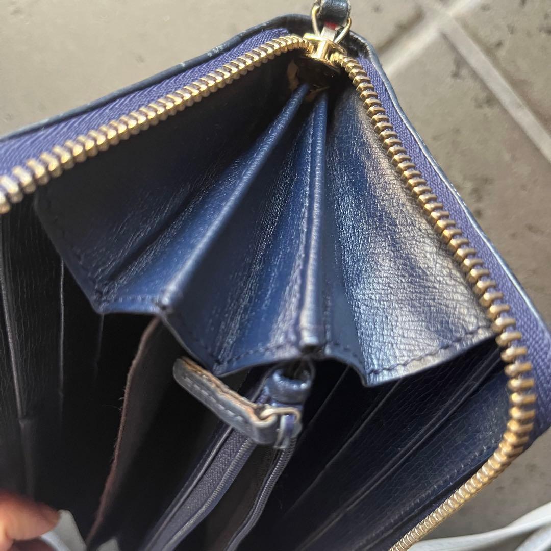 Gucci グッチ　長財布 ラウンド財布　ハート柄　バレンタインコレクション