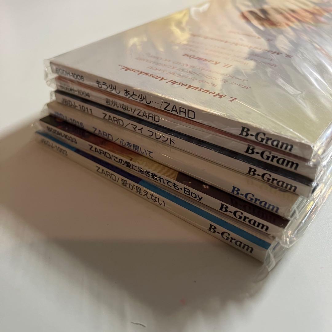 シングルCD　ZARD　未開封　6枚セット　坂井泉水　8cm　短冊