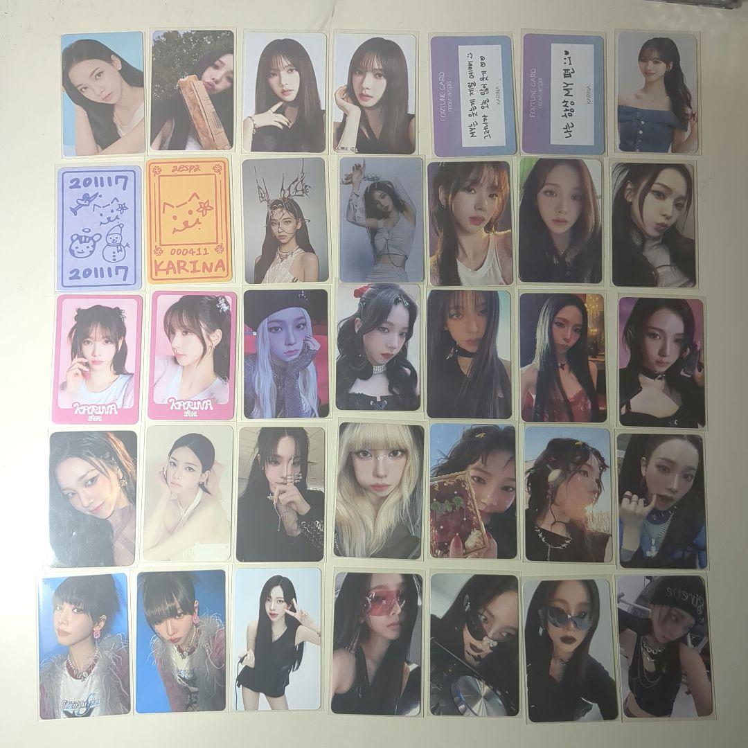 aespa カリナ トレカ 35枚 まとめ売り 公式