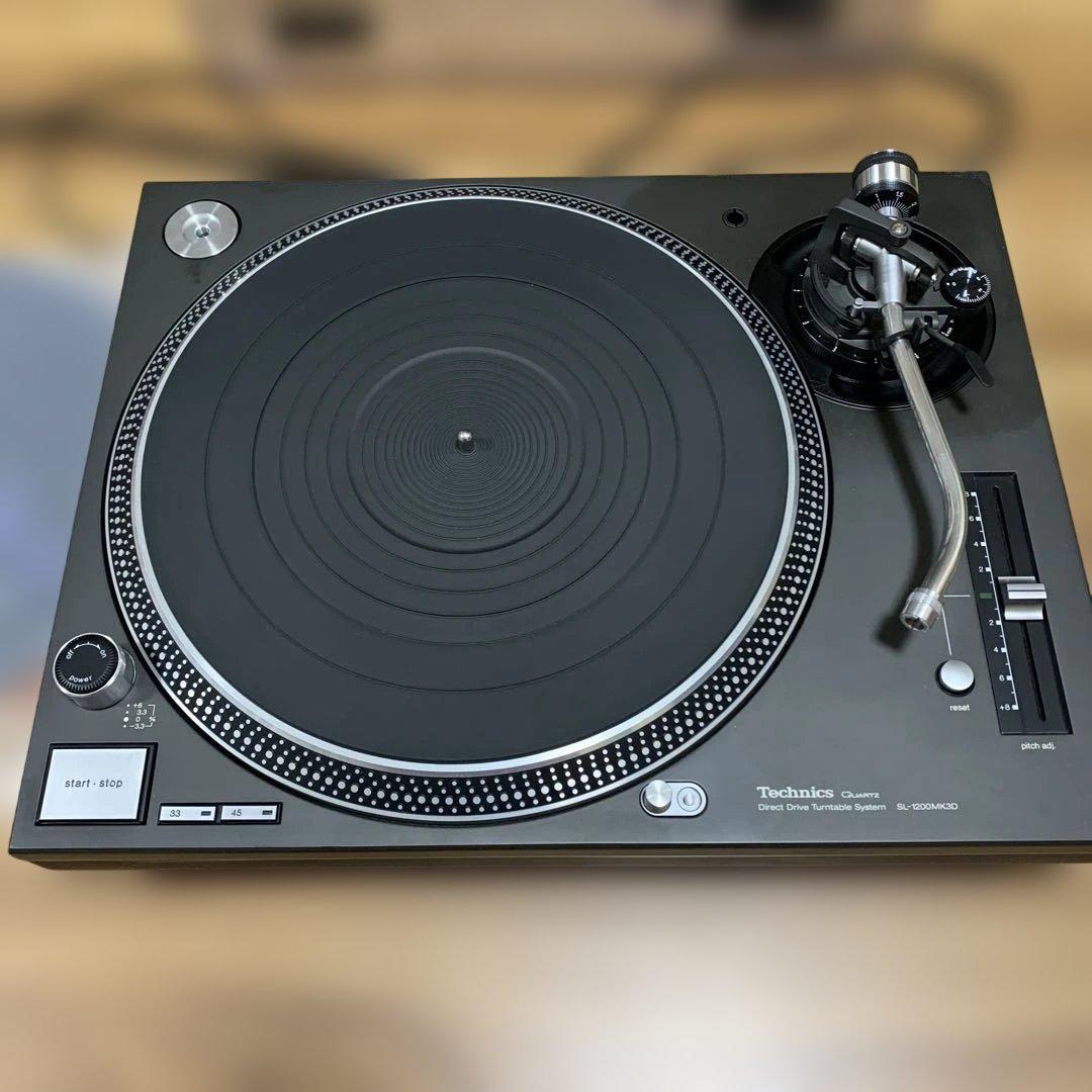美品　Technics SL-1200MK3D ターンテーブル
