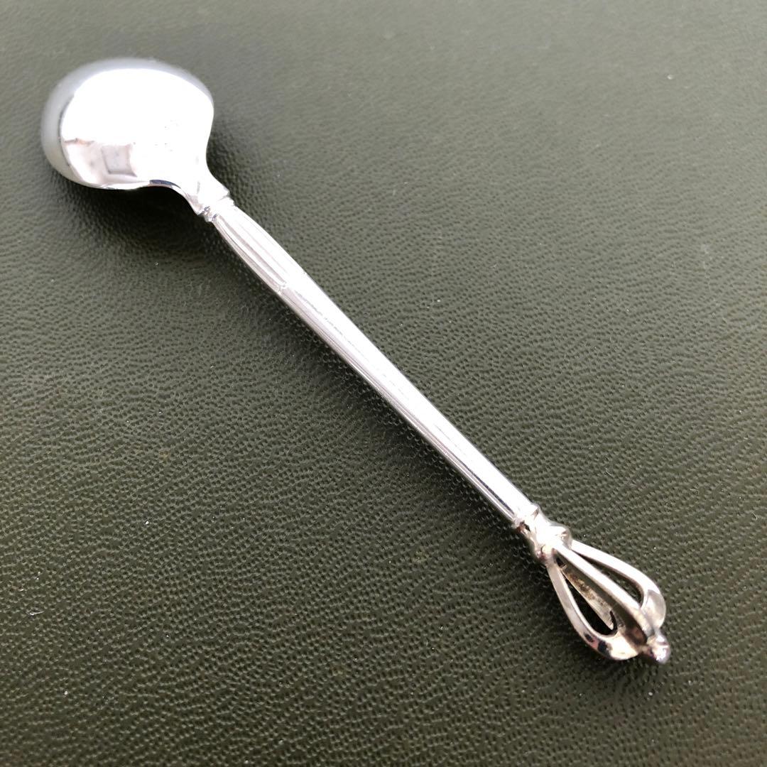 W&S.SORENSEN 純銀　クラウンスプーン6本　スターリングシルバー　銀製