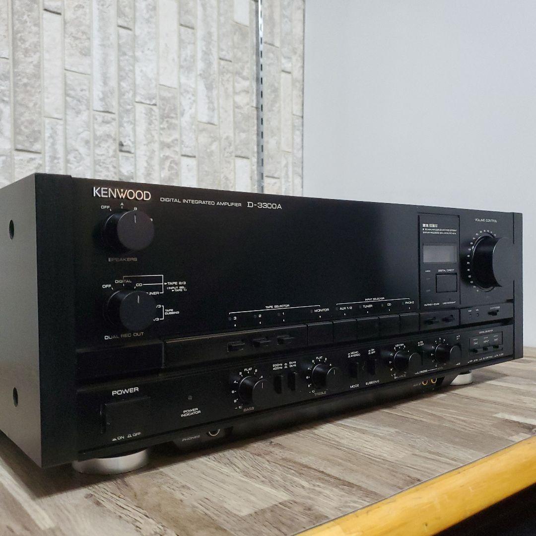 D*Ｋ様 名機！　ダンピングファクター1000‼️　KENWOOD民生機　最上位