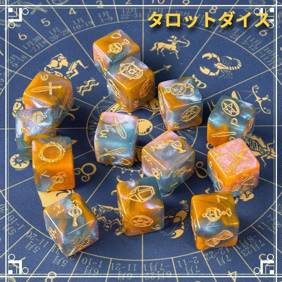 【タロットダイス】希少入手困難品✨珍しいダイス型のタロット✨北欧神話ラグナロク