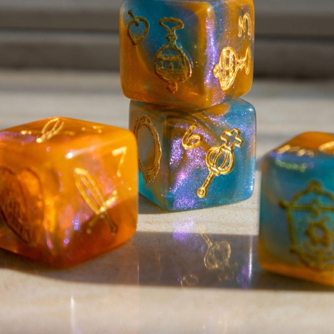 【タロットダイス】希少入手困難品✨珍しいダイス型のタロット✨北欧神話ラグナロク