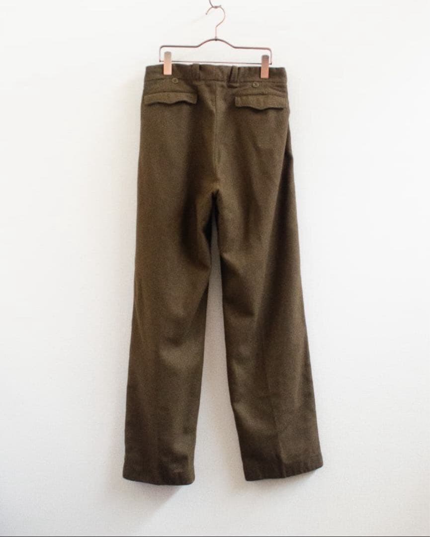 50s 60s フランス軍　M52 ウールパンツ　デットストック ミリタリー
