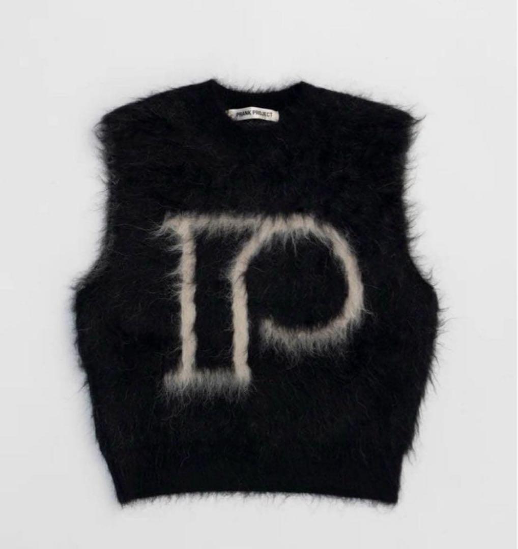 PRANKPROJECT Logo Jacquard Knit ニットベスト