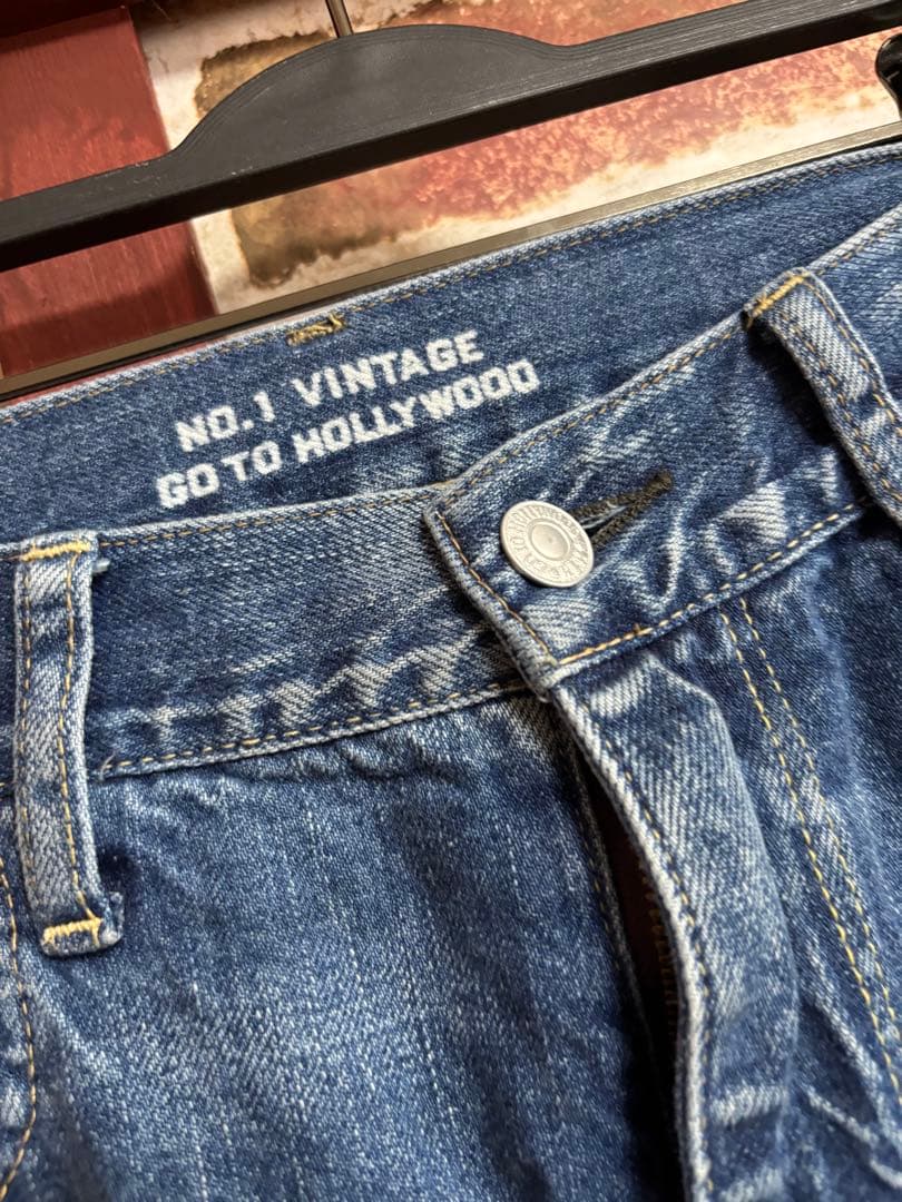 ゴートゥーハリウッド GO TO HOLLYWOOD リメイクデニムパンツ