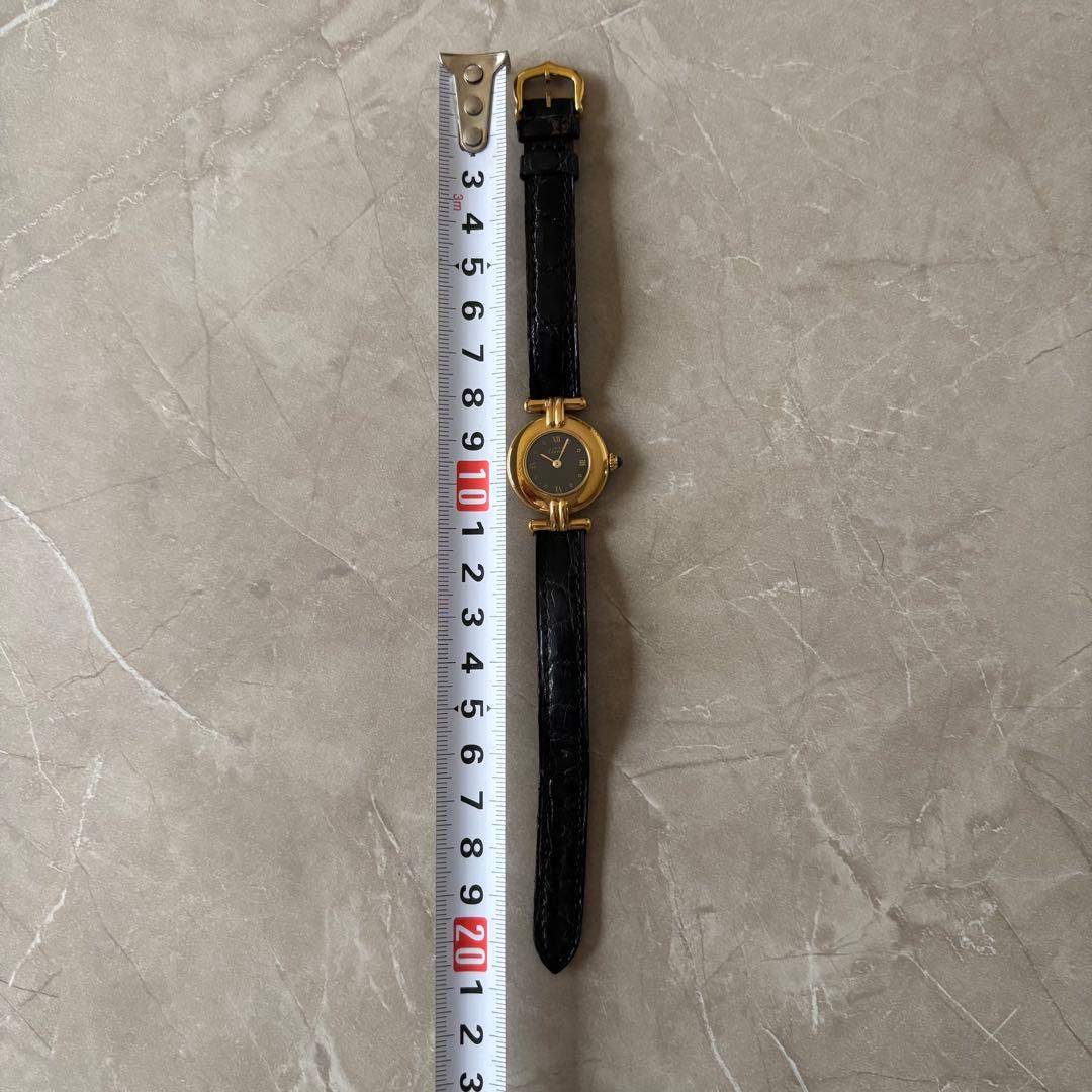 Cartier マストコリゼ 腕時計 クオーツ ブラック文字盤　電池未交換　美品