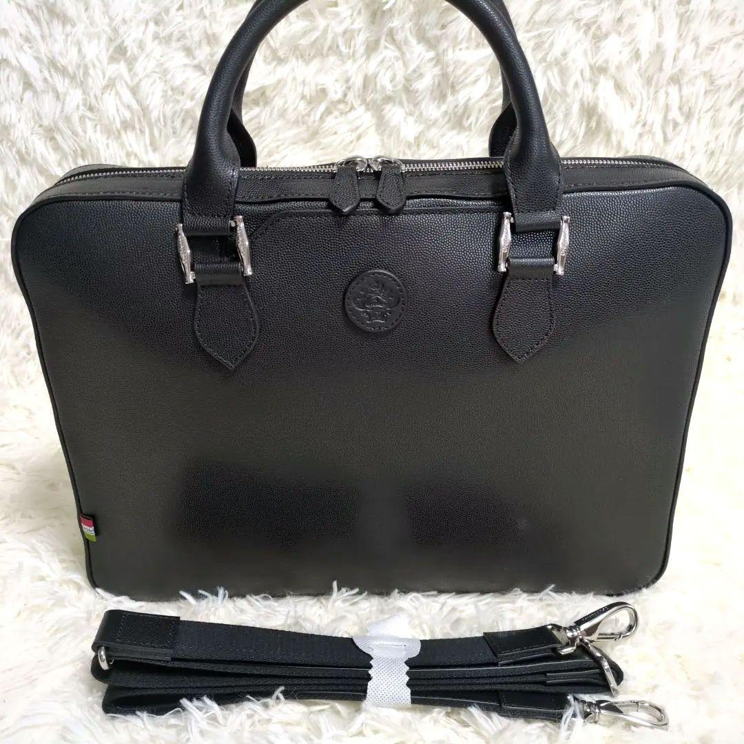 定価7.7万!!!現行✨️本革オロビアンコ【MEGLIO】2WAYビジネスバッグ