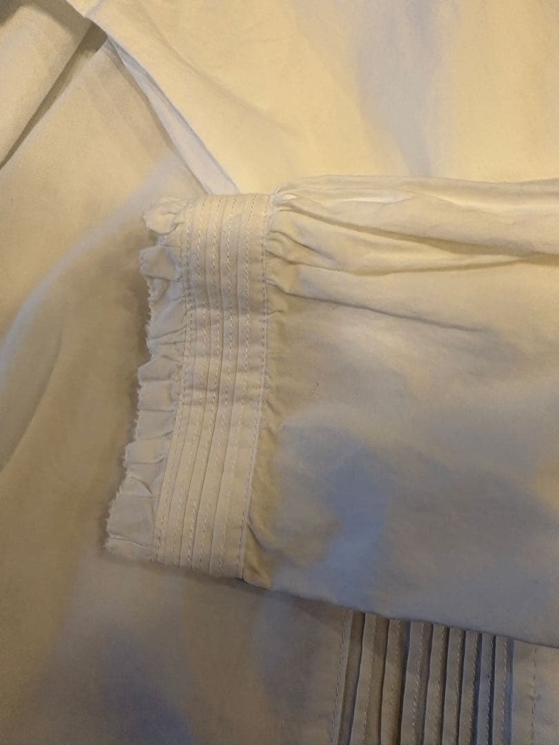 BASCO 白 長袖シャツ シェリー サイズ3