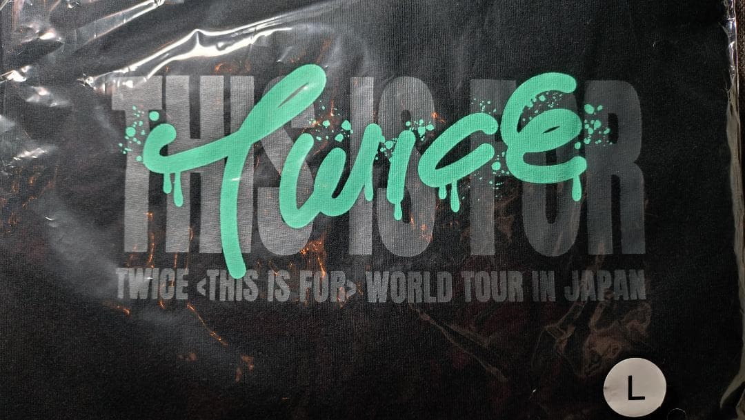 新品 TWICE THIS IS FOR MINA Tシャツ Lサイズ