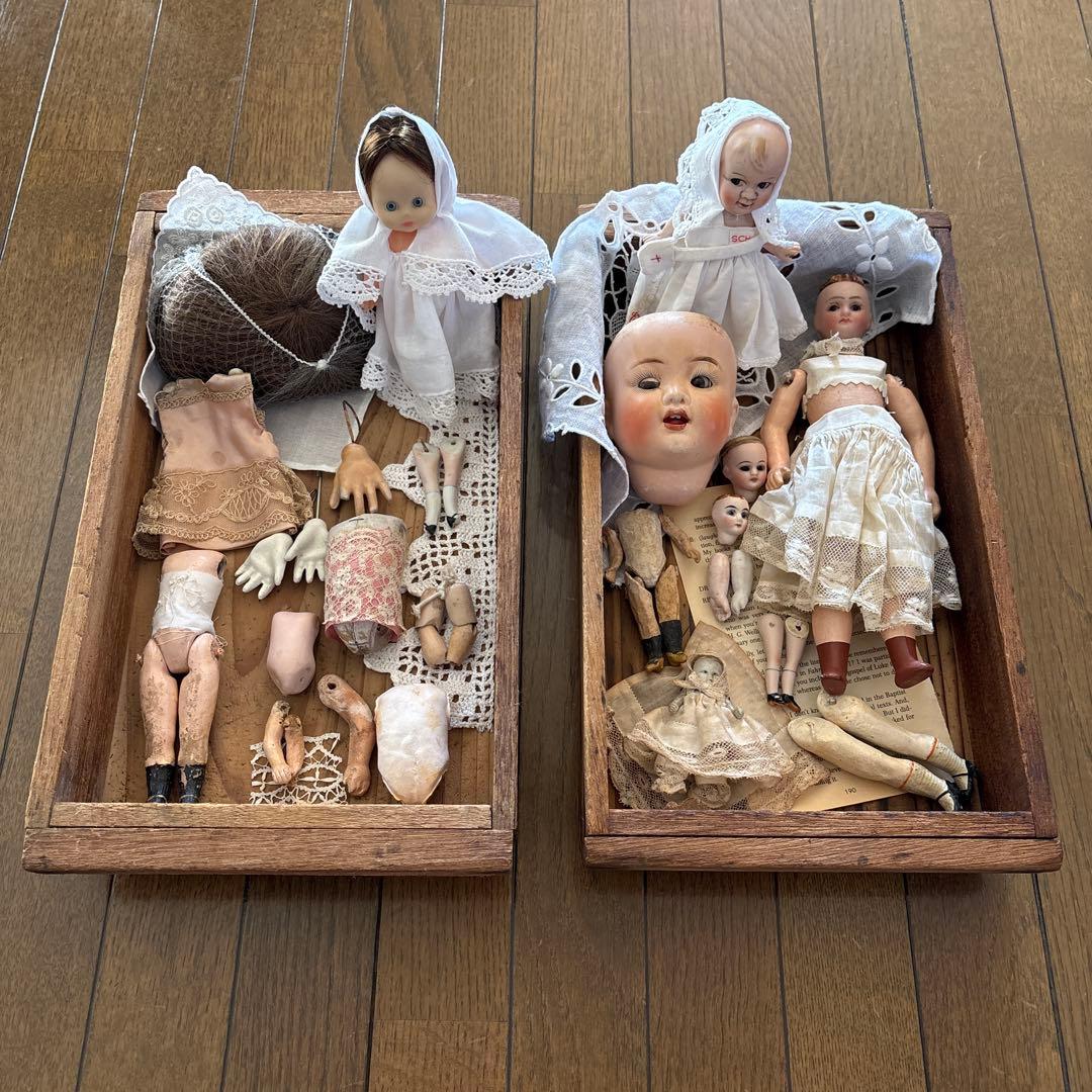 フランスアンティーク　ビスクドール