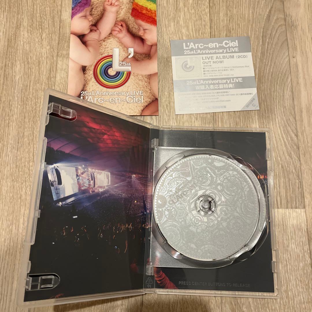 L'Arc〜en〜Ciel 15th 20th 25th ライブDVD セット