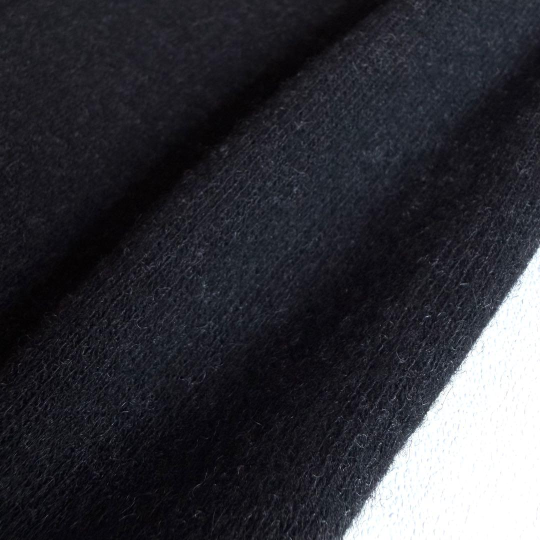 《美品》コムデギャルソン コムコム 丸襟 ワンピース ベルト付き ブラック XS