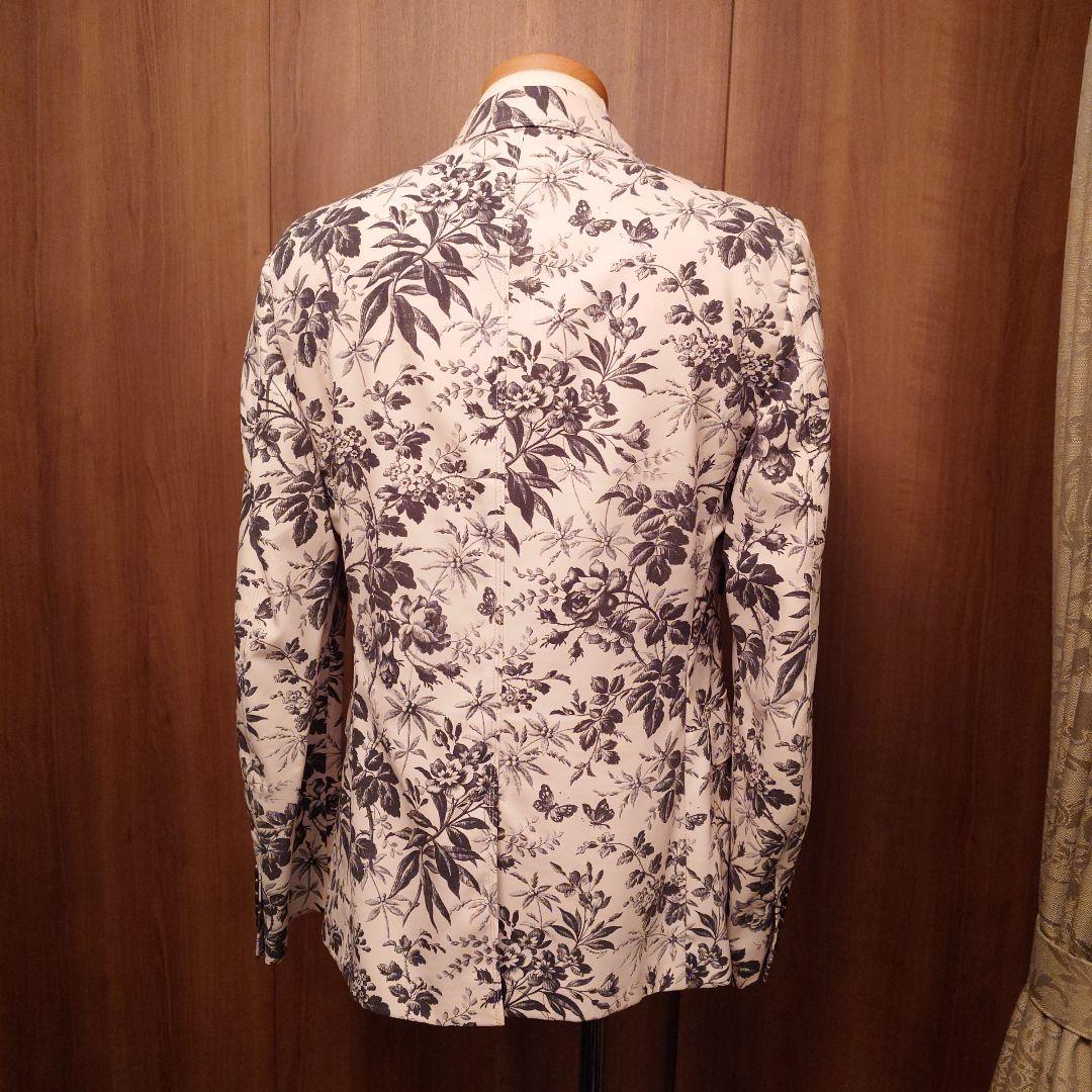 GUCCI.グッチ.花柄テーラードジャケット.