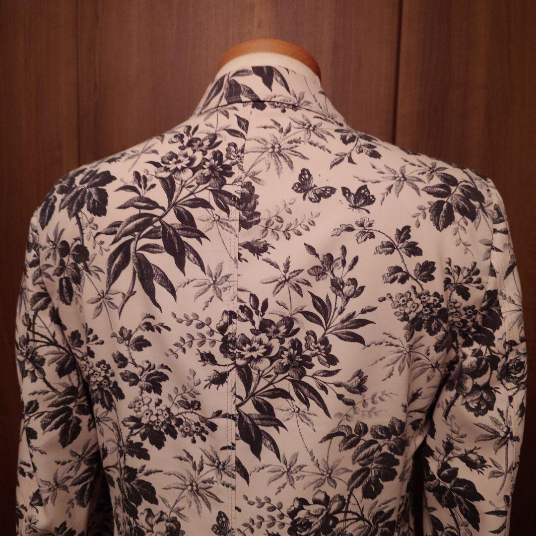 GUCCI.グッチ.花柄テーラードジャケット.