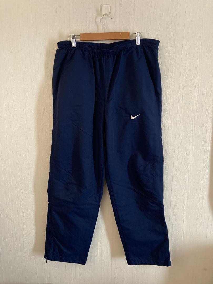 OLD NIKE ナイキ　SET UP セットアップ　ナイロン　刺繍ロゴ　銀タグ