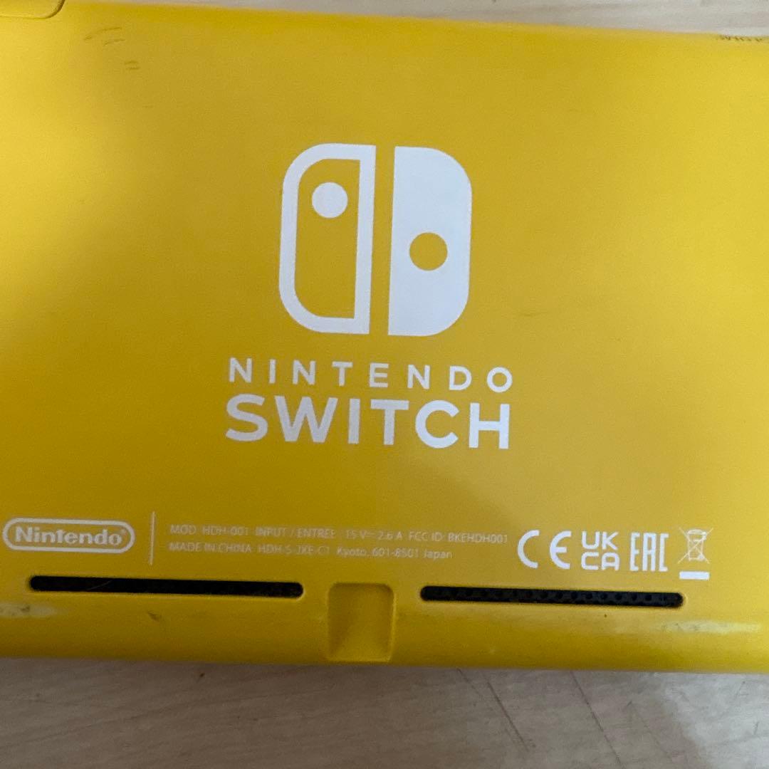 Nintendo Switch Lite イエロー 本体　ジャンク♪