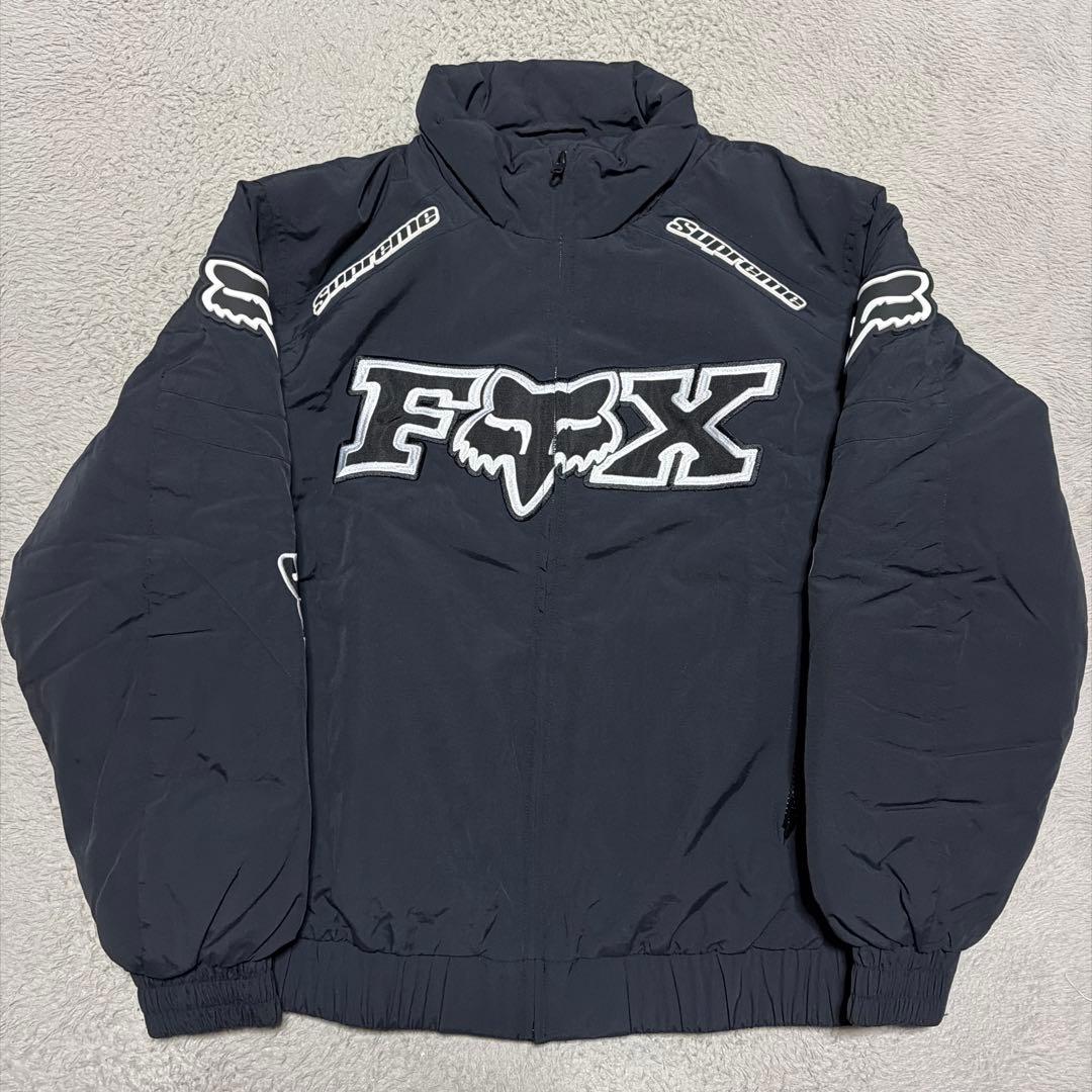 Supreme Fox Racing Puffy Jacket ジャケット　S