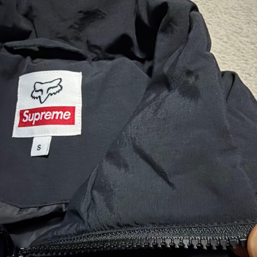 Supreme Fox Racing Puffy Jacket ジャケット　S