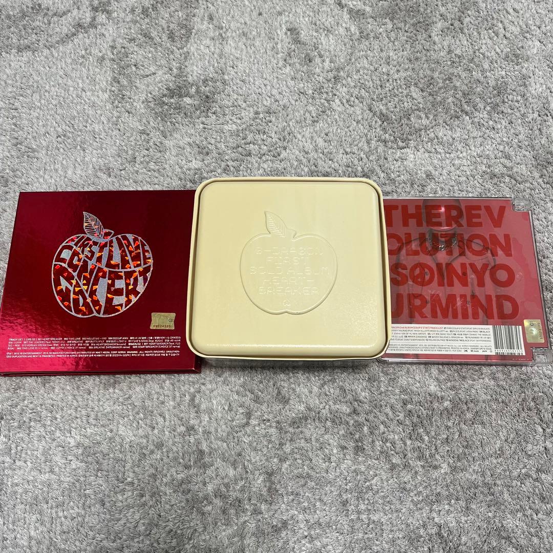 BIGBANG G-DRAGON GD&TOP SOL CD DVD まとめ売り