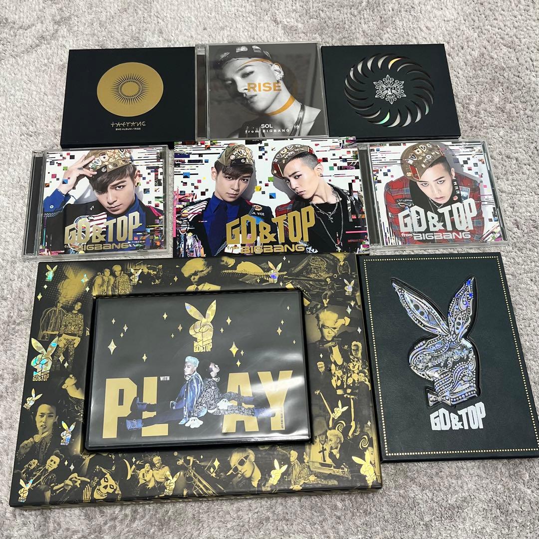 BIGBANG G-DRAGON GD&TOP SOL CD DVD まとめ売り