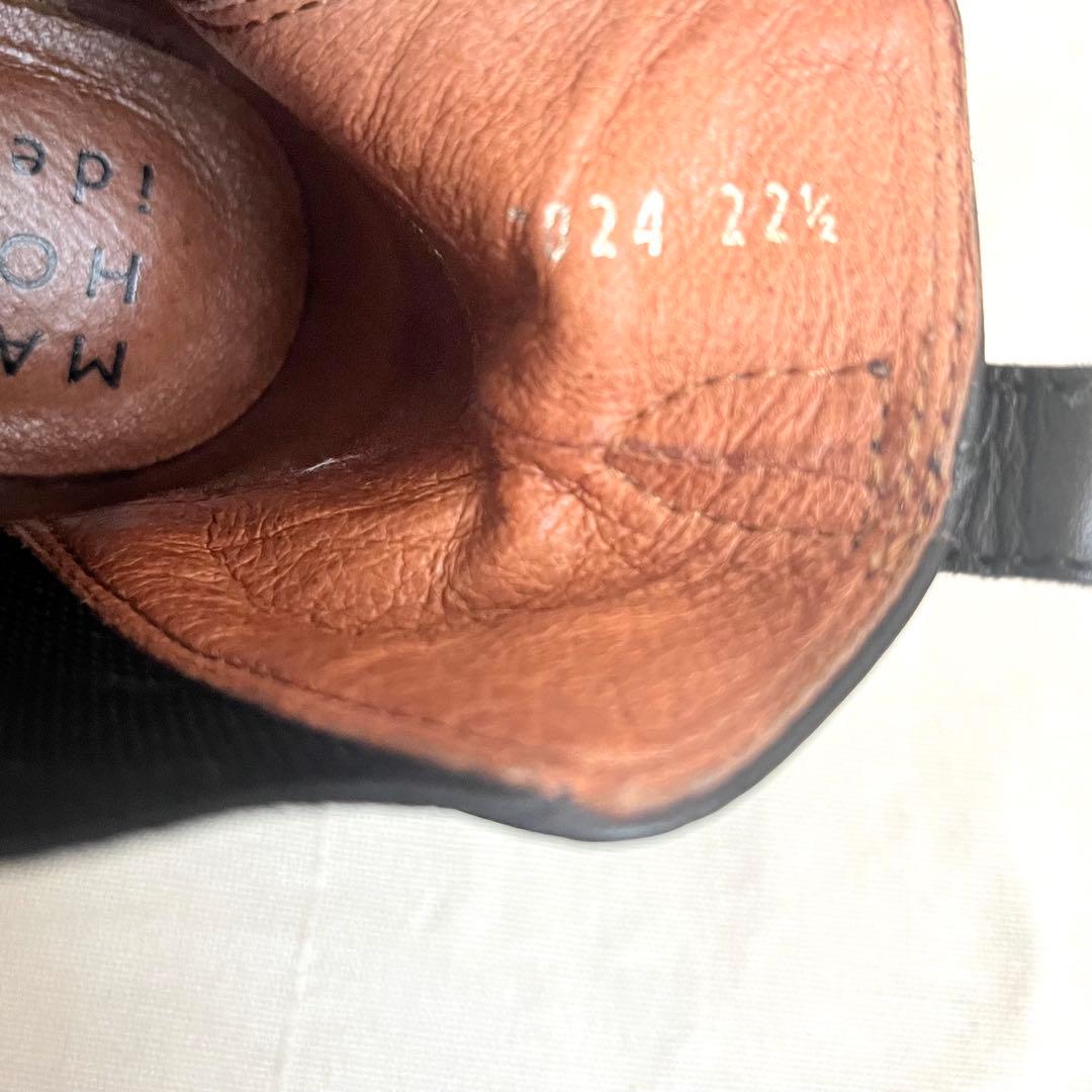 MARGARET HOWELL idea サイドゴアショートブーツ 22.5