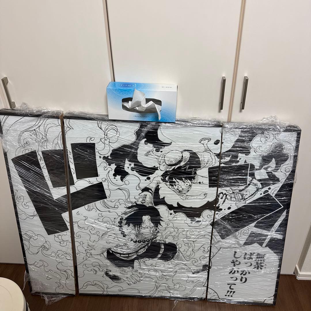 ワンピース 展モノクロ絵3枚セット