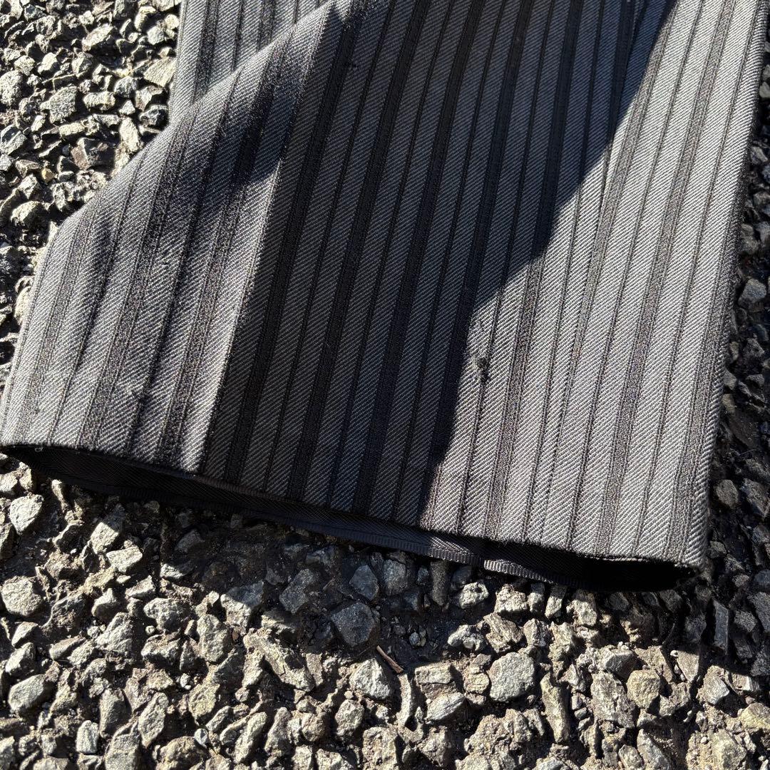 50s 60s ウール　ツータックストライプスラックス
