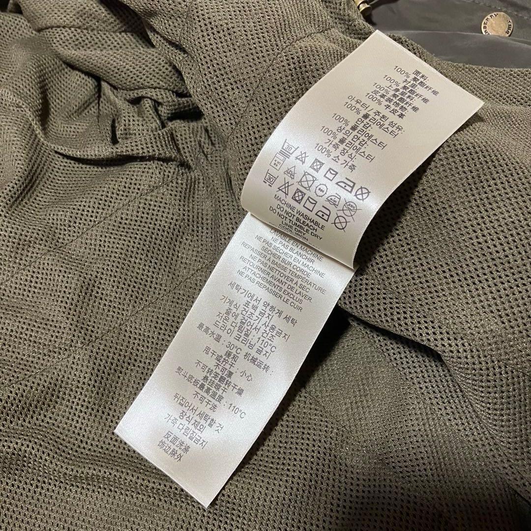 BURBERRY BRIT バーバリーブリット ナイロンコート カーキ