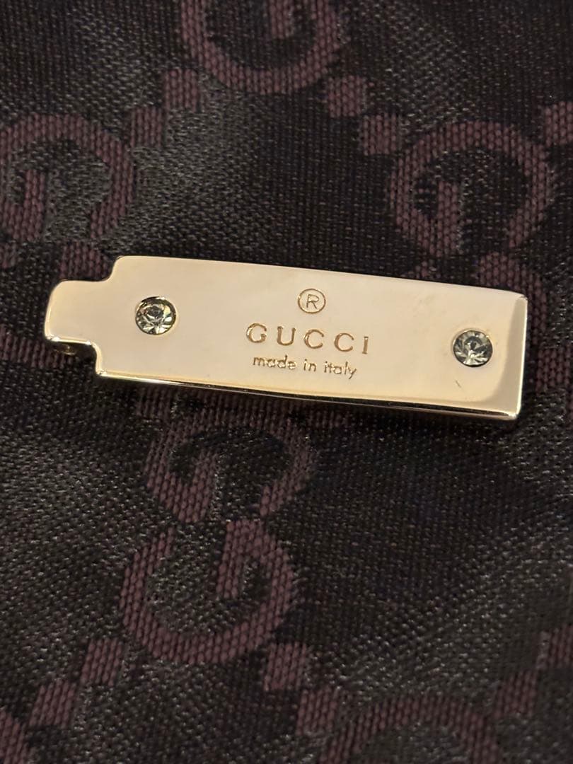 GUCCI グッチ グラム リザードスキン ブルー スパンコール バッグ