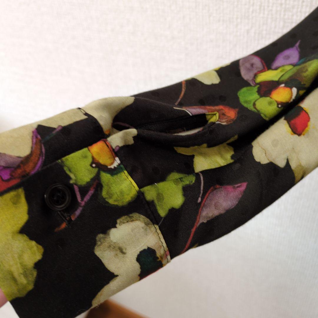 ANAYI　アナイ　ボタニカル　シャツワンピース　38号