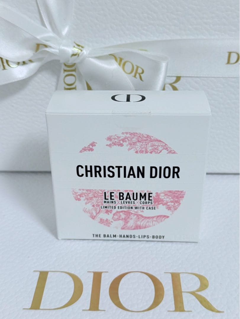 【新品未使用】ディオール ルボーム 限定トワル ドゥ ジュイ ホルダー付き