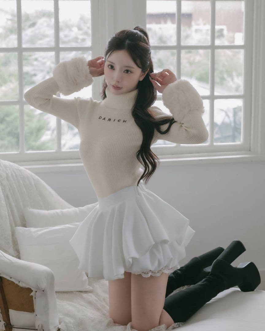 ボリュームバルーンミニスカート ダーリッチ 新品 タグ付き ♡