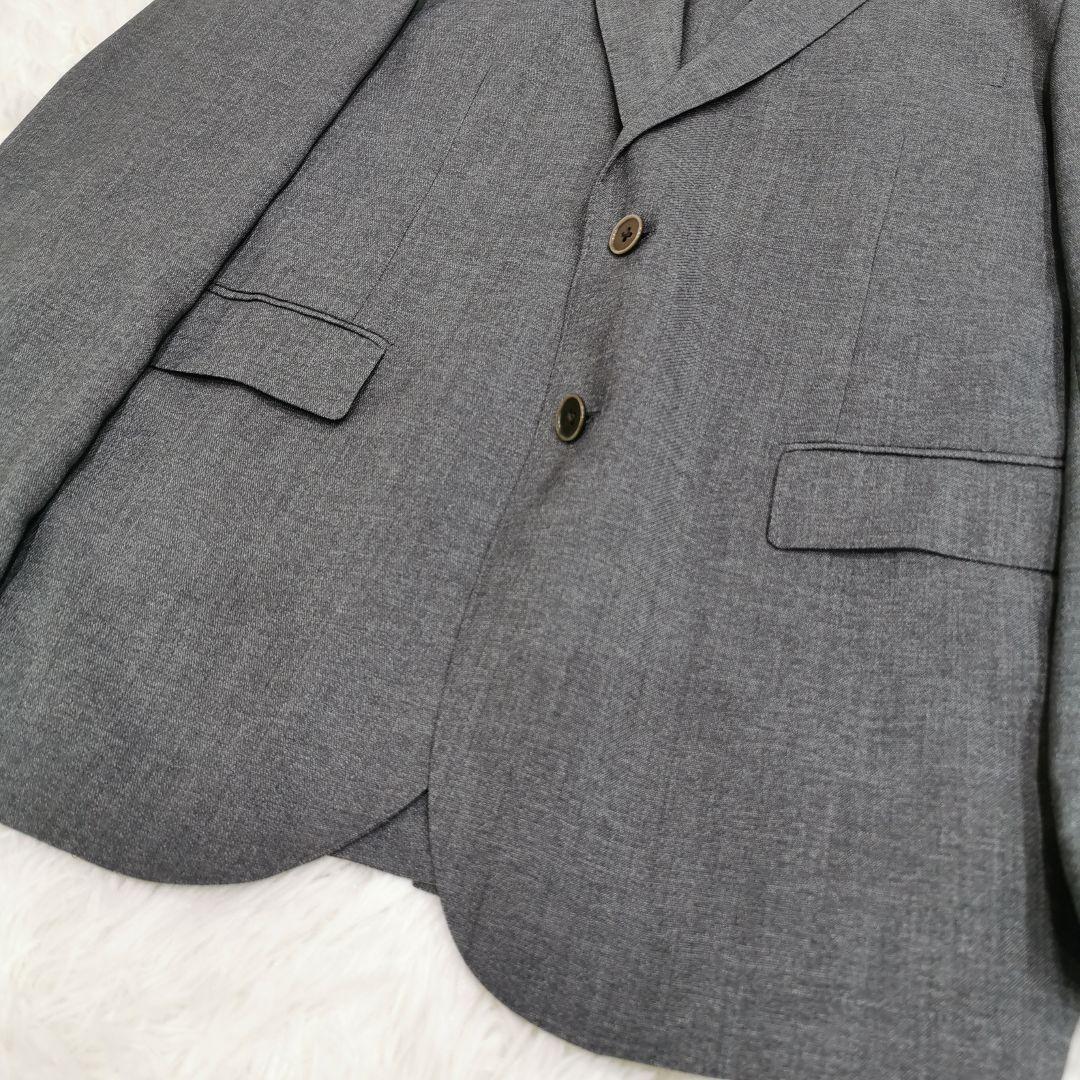 美品 アデイインザライフ トラベルスーツ セットアップ グレー XLサイズ