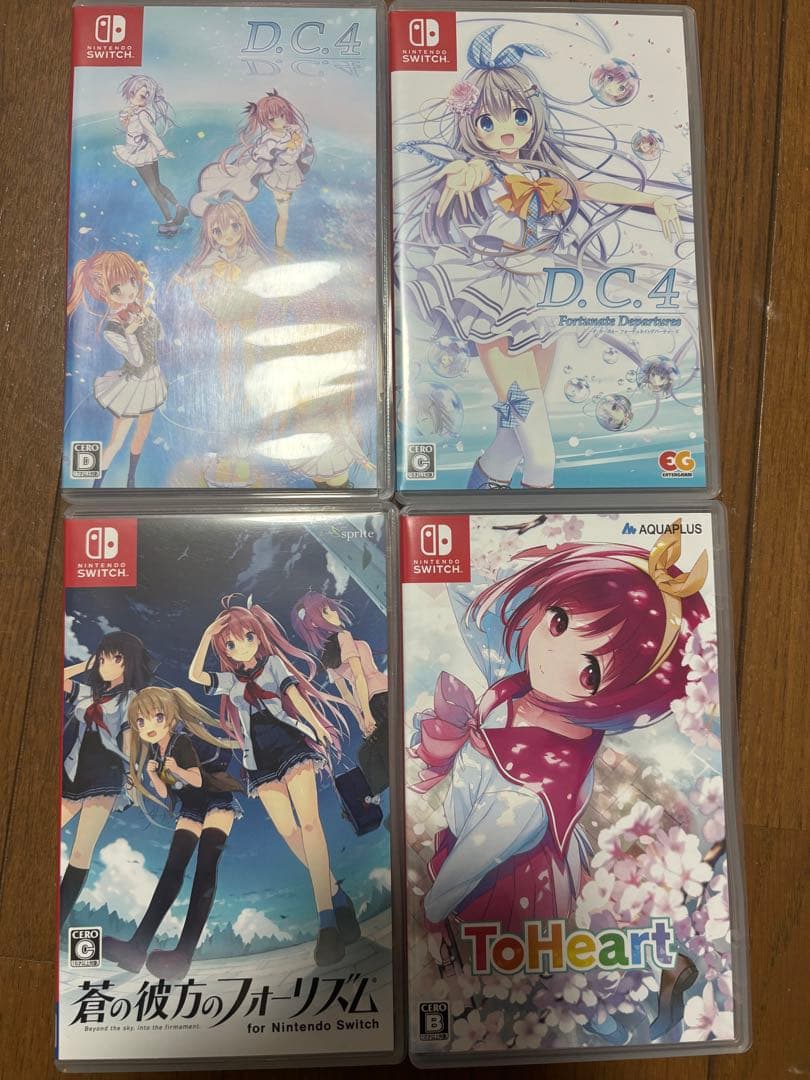 Nintendo Switch 美少女ゲーム4本セット