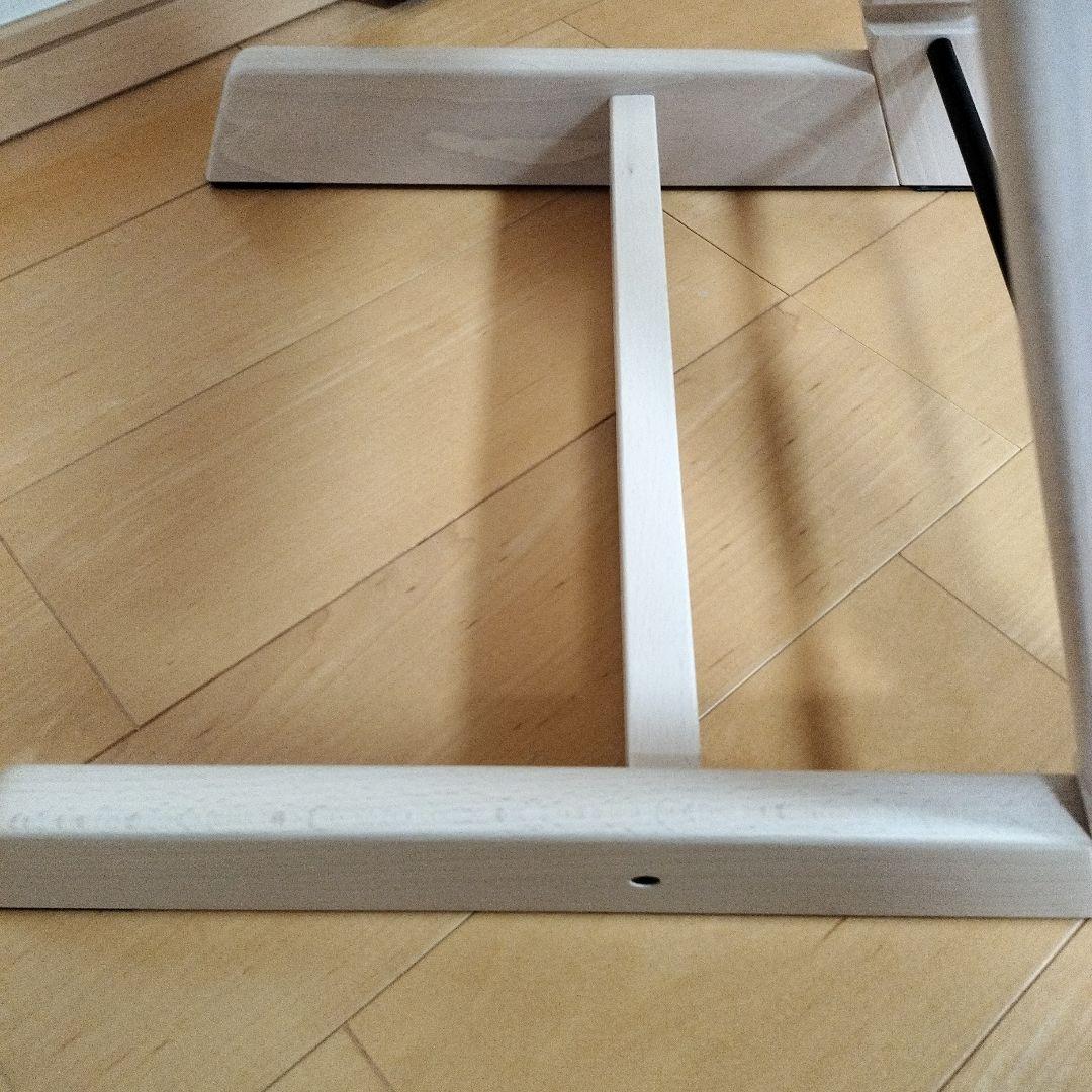 シリアル6　ストッケ トリップトラップ　背もたれ&ベビーガード&トレイ付