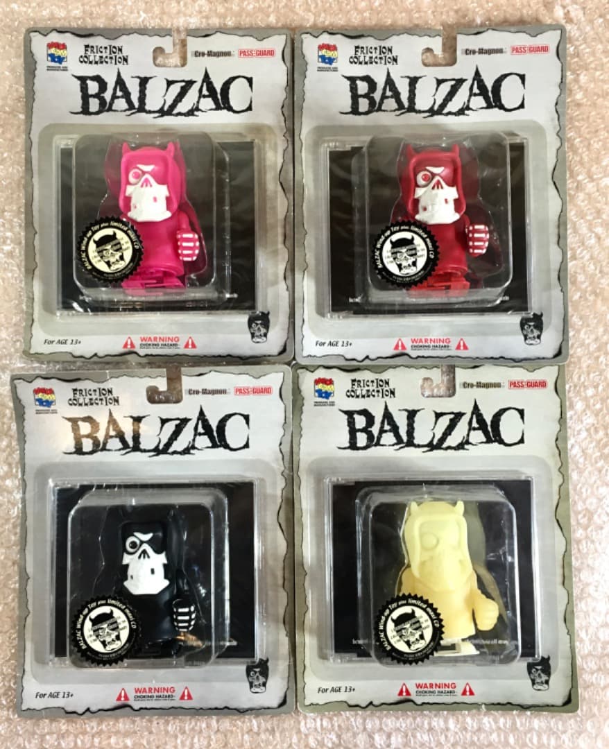 ○【バルザック BALZAC】WIND-UP TOY ゼンマイ人形 CD付 4種
