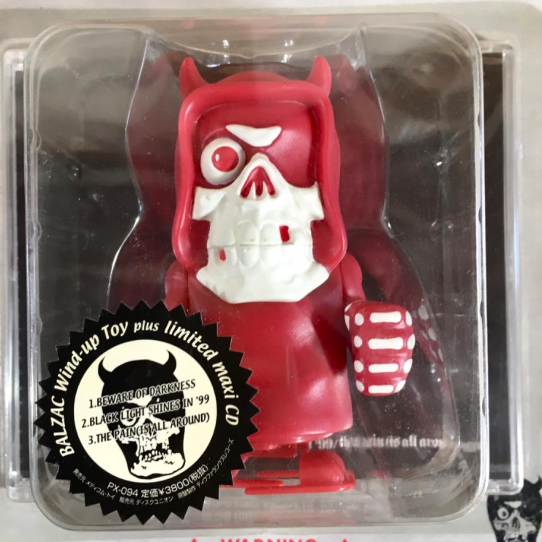 ○【バルザック BALZAC】WIND-UP TOY ゼンマイ人形 CD付 4種