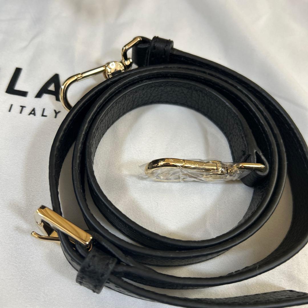 【新品】FURLA コスタンザ 巾着 2way ショルダーバッグ ブラック黒