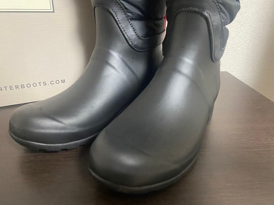 HUNTER キルティングブーツ