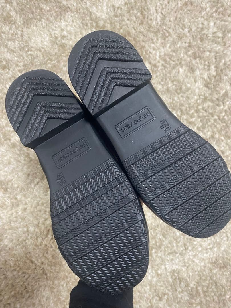 HUNTER キルティングブーツ