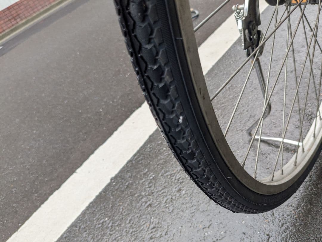 ALFIRK（アルフィルク） シティサイクル ブラック 27インチ カゴ荷台付き