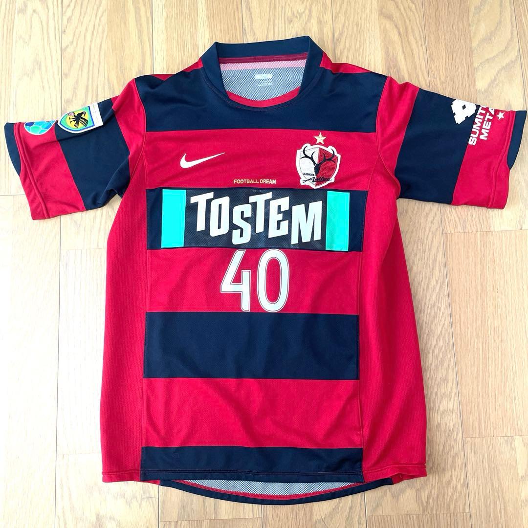 鹿島アントラーズ　2008ユニフォーム　小笠原選手　Sサイズ　天皇杯優勝