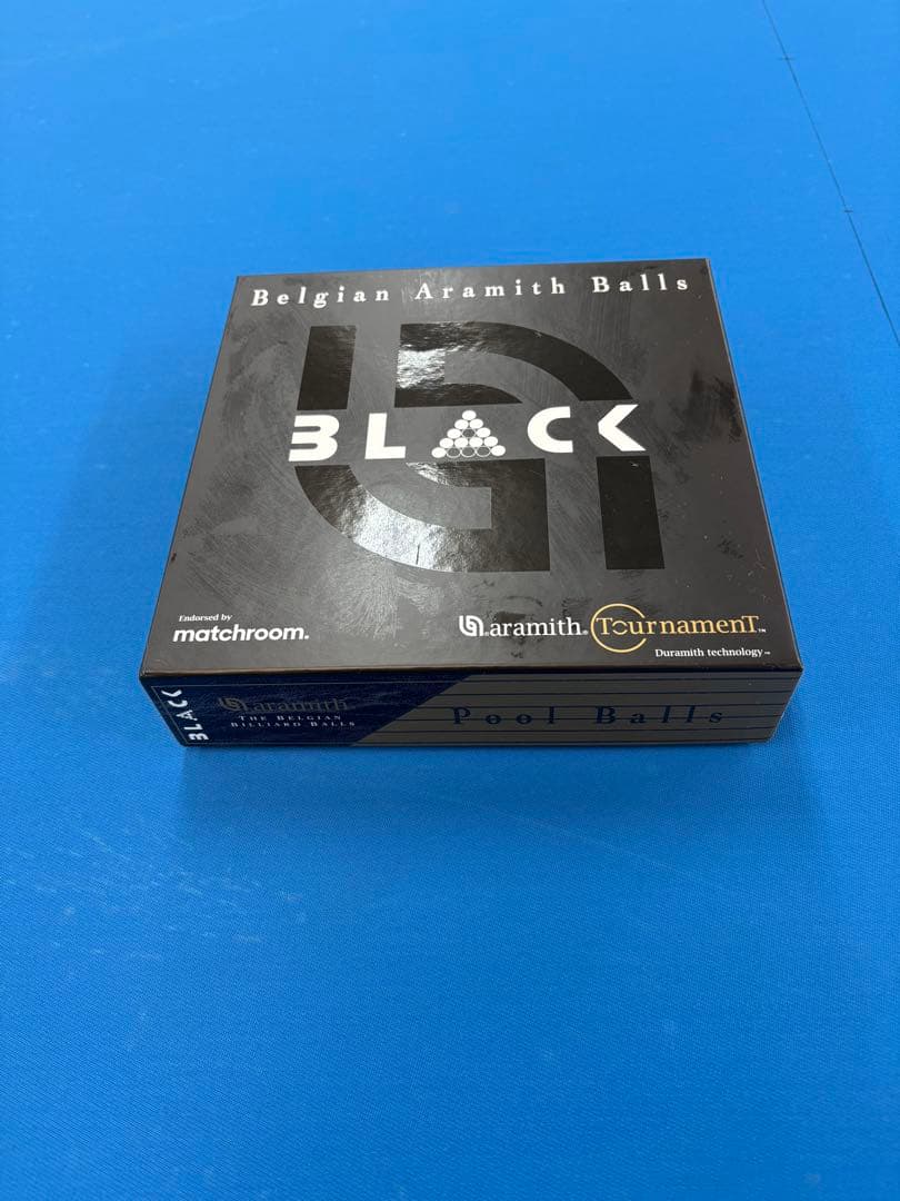 ビリヤード　ボール アラミストーナメント TV BLACK デュラミス(箱)