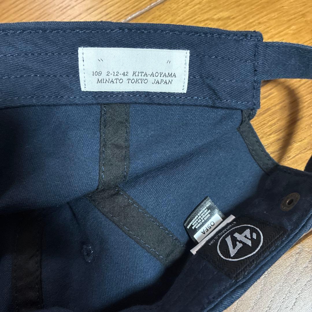 the formal 47 キャップ　ブティック　boutique 金子ネイビー